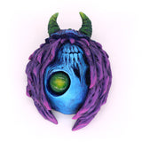 Purple Beatle - Hand Painted Resin Magnet