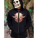Deranged Zip-Up Hoodie