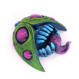 Green Lady Bug - Hand Painted Resin Magnet