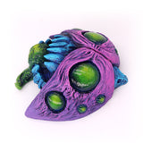 Purple Lady Bug - Hand Painted Resin Magnet
