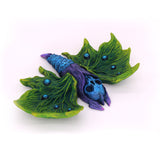 Green Moth - Hand Painted Resin Magnet