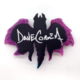 Purple Moth - Hand Painted Resin Magnet