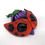 Red Lady Bug - Hand Painted Resin Magnet