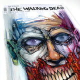 "The Dead" - Oil Painting on Comic Book