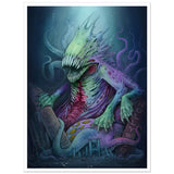 "The Deep One” 18x24 Limited Edition Print