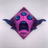 Pink Frowns - Hand Painted Resin Magnet