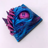 Blue Face Hugger - Hand Painted Resin Magnet