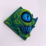 Green Cyclops - Hand Painted Resin Magnet