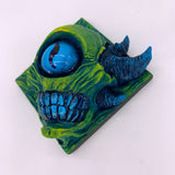 Green Cyclops - Hand Painted Resin Magnet