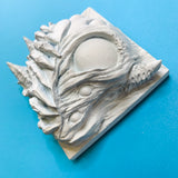 Blank Face Hugger - Primed Resin Magnet