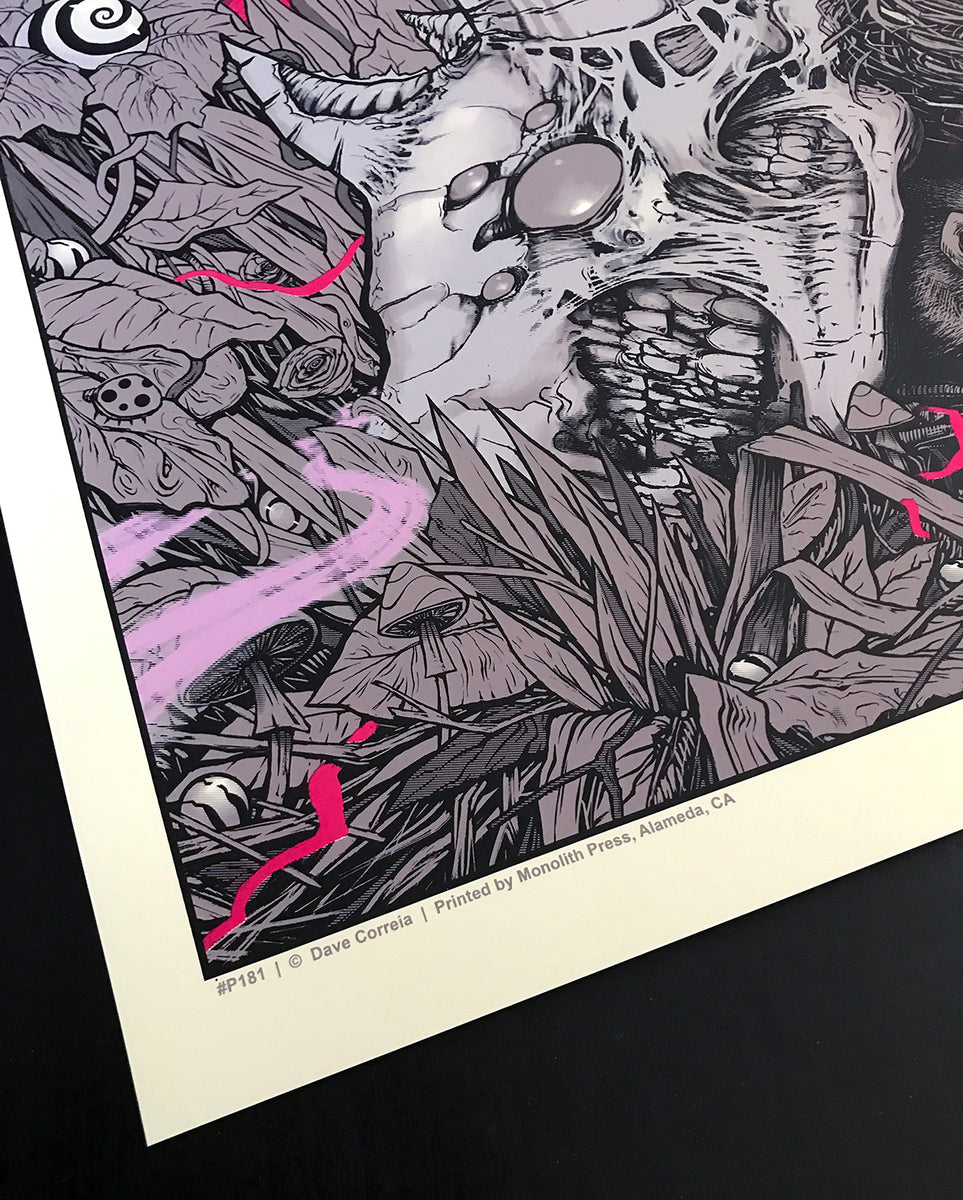 Primus” 18x24 Limited Edition Screen Print – Dave Correia Art
