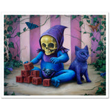 "Skeletoddler” 16x20 Print