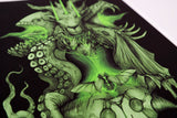 "Stricken - Emerald"  16×20 Print
