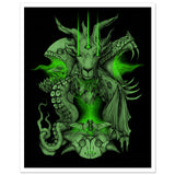 "Stricken - Emerald"  16×20 Print