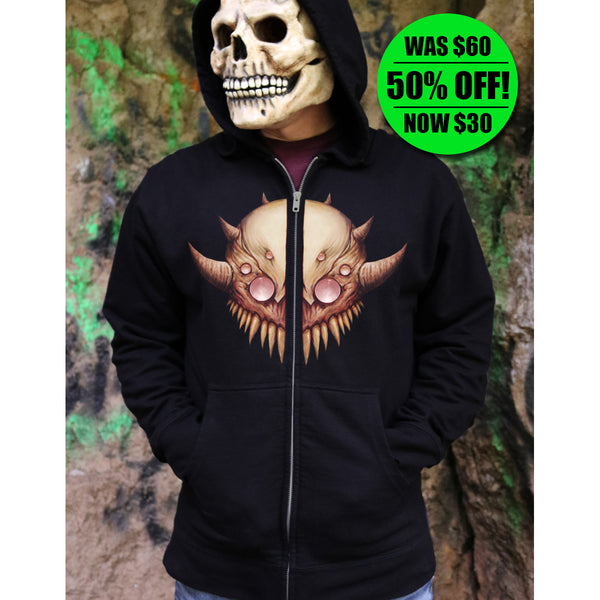 トップス cavaria skull and cross designed hoodie Skull Knight Hoodie - SparkTrendz