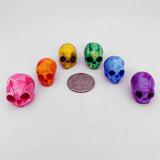 Resin Skulls - Set of Six