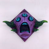 Purple Frowns - Hand Painted Resin Magnet