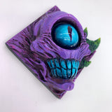 Purple Cyclops - Hand Painted Resin Magnet