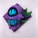 Purple Cyclops - Hand Painted Resin Magnet
