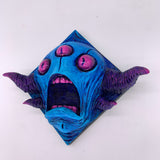 Blue Frowns - Hand Painted Resin Magnet